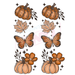 Printed Decal - Fall Breeze Autumn Leaves Accent | Decals from The Glitter Guy
