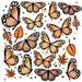 Printed Decal - Fall Butterflies | from The Glitter Guy