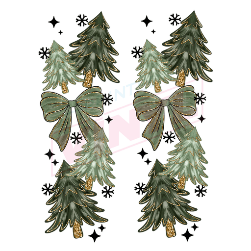 Printed Decal - Farm Fresh Trees Accent | Decals from The Glitter Guy