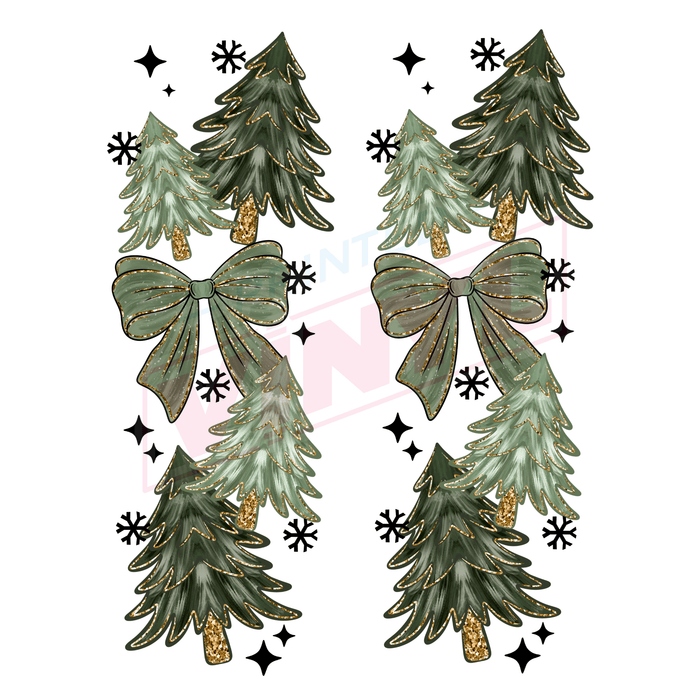 Printed Decal - Farm Fresh Trees Accent | Decals from The Glitter Guy