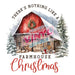 Printed Decal - Farmhouse Christmas | from The Glitter Guy