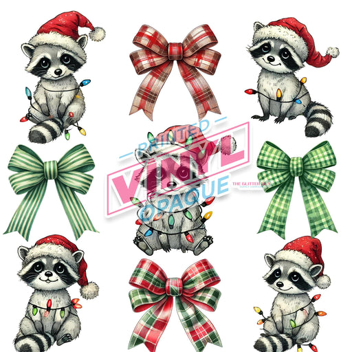 Printed Decal - Feral Holiday Grid | from The Glitter Guy