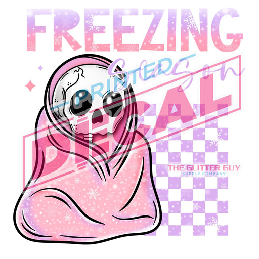 Printed Decal - Freezin Season Pastel | Decals from The Glitter Guy