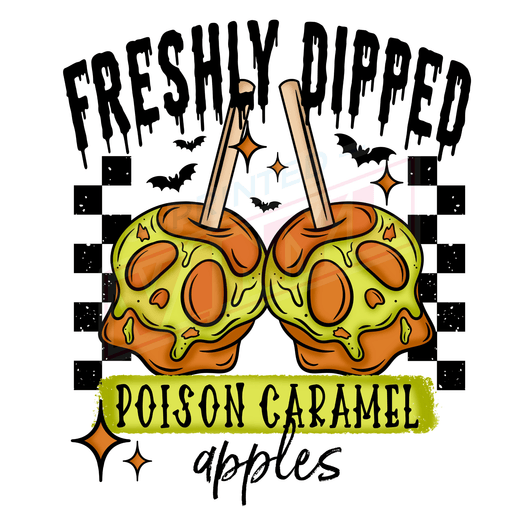 Printed Decal - Freshly Dipped Poison | Decals from The Glitter Guy
