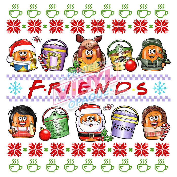 Printed Decal - Friend Nugs Sweater | from The Glitter Guy