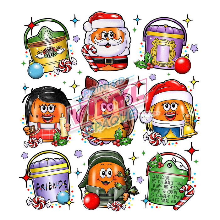 Printed Decal - Friend Nugs | from The Glitter Guy