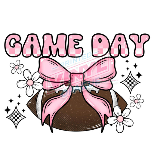 Printed Decal - Game Day | from The Glitter Guy