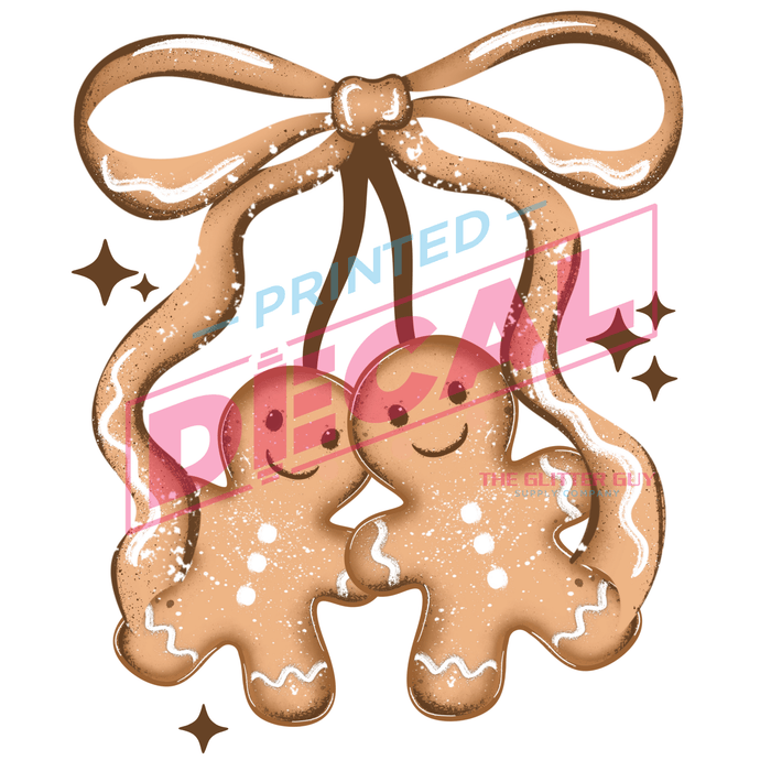 Printed Decal - Gingerbread Cherries | Decals from The Glitter Guy