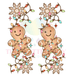 Printed Decal - Gingerbread Lights Accent | Decals from The Glitter Guy