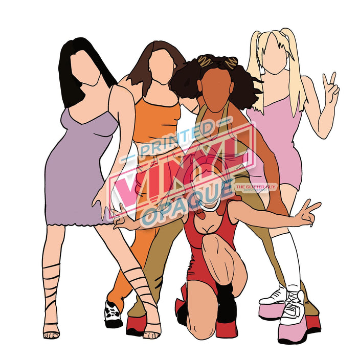 Printed Decal - Girl Power | Decals from The Glitter Guy