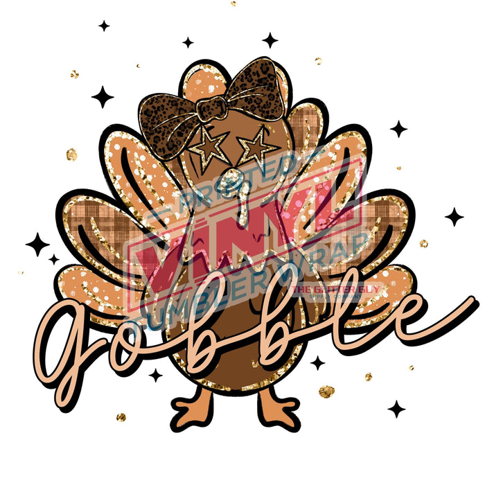 Printed Decal - Gobble | Decals from The Glitter Guy