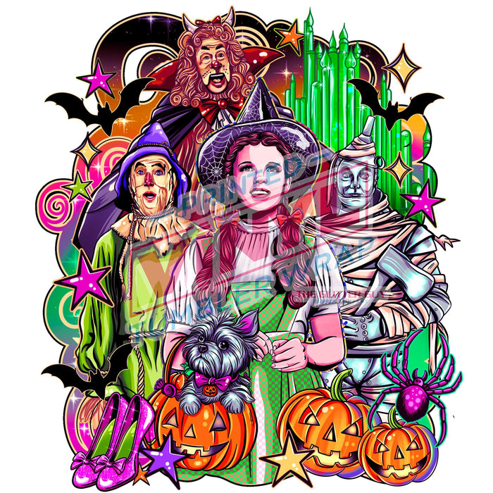 Printed Decal - Halloween Oz | Decals from The Glitter Guy
