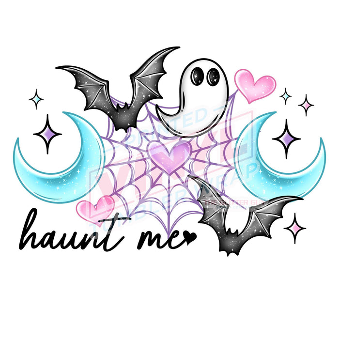 Printed Decal - Haunt Me | Decals from The Glitter Guy