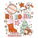 Printed Decal - Ho Ho Christmas | Decals from The Glitter Guy