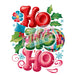 Printed Decal - Ho Ho Ho | from The Glitter Guy
