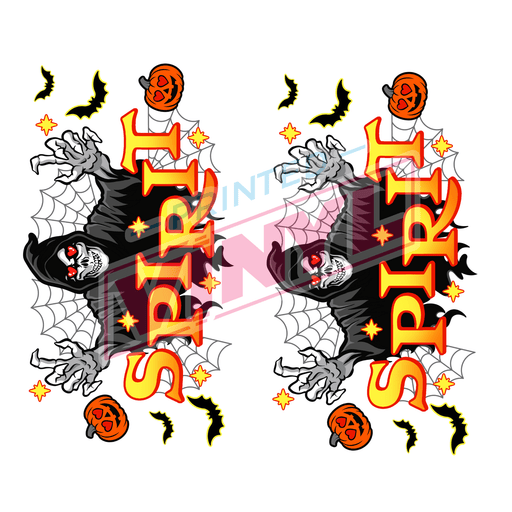 Printed Decal - Holiday Spirit Accents | Decals from The Glitter Guy