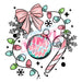 Printed Decal - Holly Jolly Ornament | Decals from The Glitter Guy