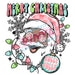 Printed Decal - Holly Jolly Santa 509 | Decals from The Glitter Guy