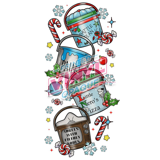 Printed Decal - Home Alone Nugs Buckets | from The Glitter Guy