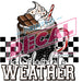 Printed Decal - Hot Cocoa Weather | from The Glitter Guy