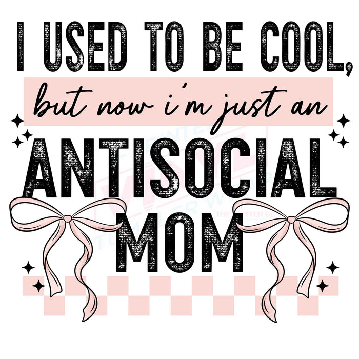 Printed Decal - I Used To Be Cool Mom | Decals from The Glitter Guy