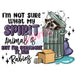 Printed Decal - I'm Not Sure My Spirit Animal | from The Glitter Guy