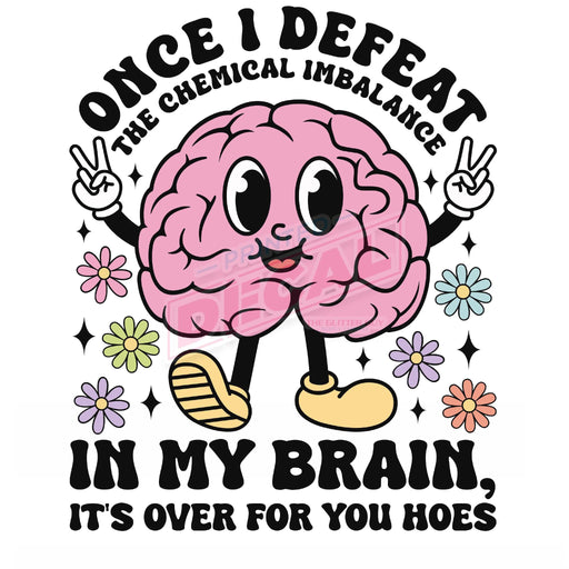 Printed Decal - Imbalanced Chemicals | Decals from The Glitter Guy