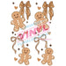 Printed Decal - Lace Gingerbread Accents | Decals from The Glitter Guy