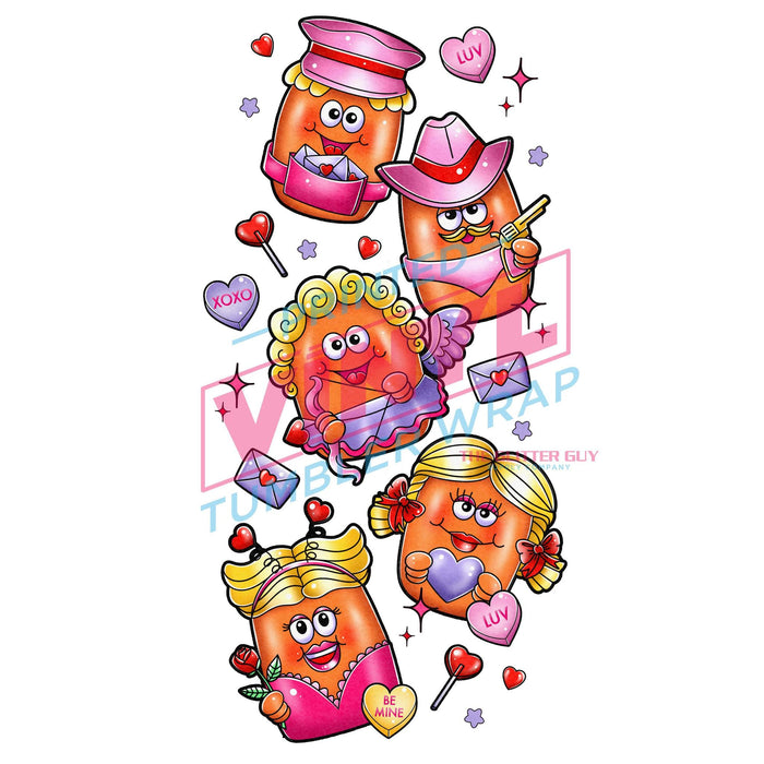 Printed Decal - Love Nug Assets | from The Glitter Guy