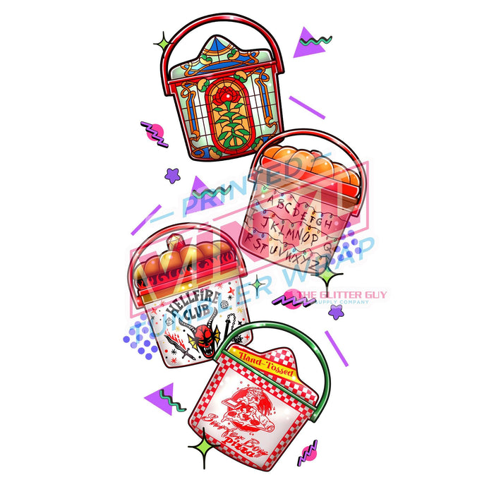Printed Decal - McStranger Nug Buckets | Decals from The Glitter Guy