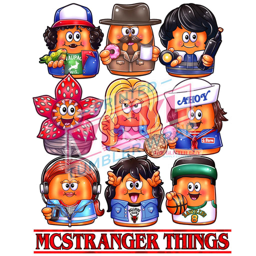 Printed Decal - McStranger Nugs | Decals from The Glitter Guy