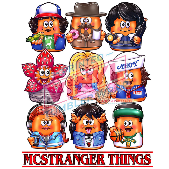 Printed Decal - McStranger Nugs | Decals from The Glitter Guy