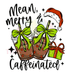 Printed Decal - Mean & Merry | Decals from The Glitter Guy