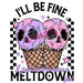 Printed Decal - Meltdown | Decals from The Glitter Guy