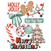 Printed Decal - Merry Christmas Collage | Decals from The Glitter Guy