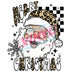 Printed Decal - Merry Santa 492 | Decals from The Glitter Guy