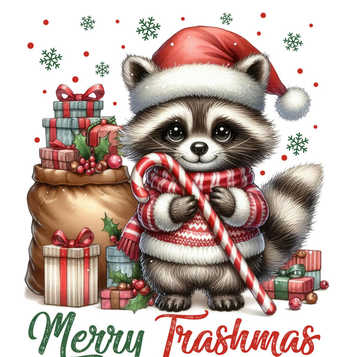 Printed Decal - Merry Trashmas | from The Glitter Guy