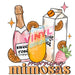 Printed Decal - Morning Mimosas | Decals from The Glitter Guy