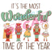 Printed Decal - Most Wonderful Nutcracker | from The Glitter Guy