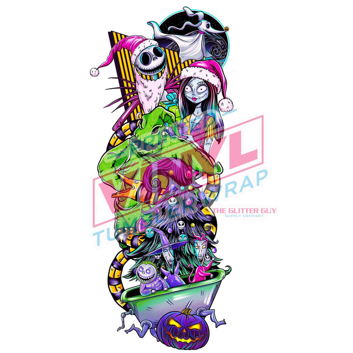 Printed Decal - Neon Nightmare Accent | Decals from The Glitter Guy