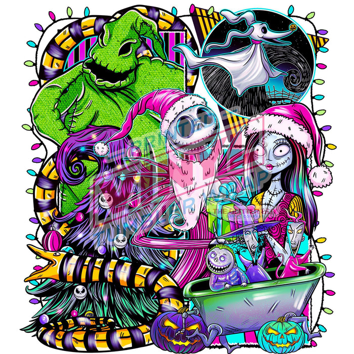 Printed Decal - Neon Nightmare | Decals from The Glitter Guy