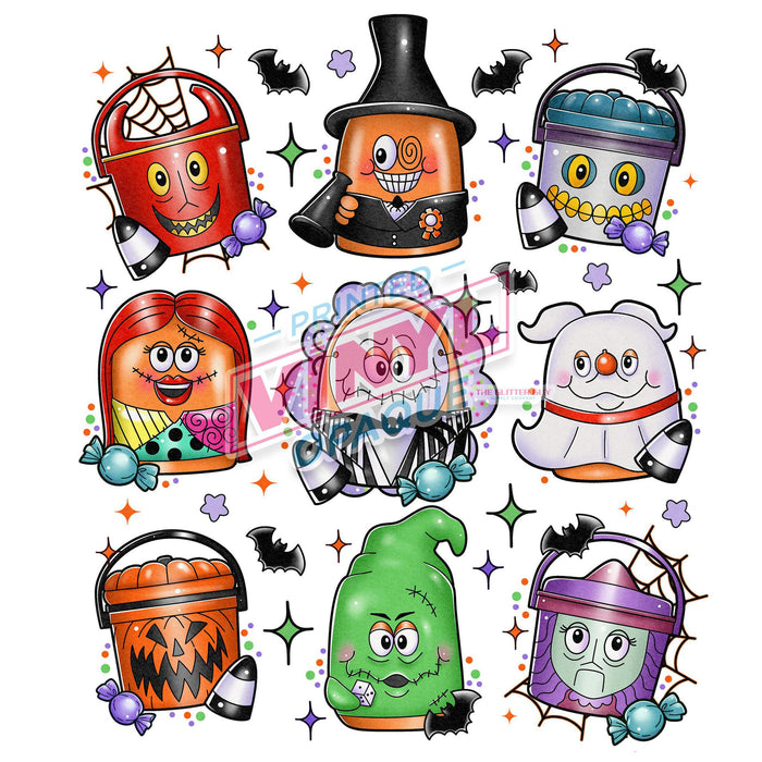 Printed Decal - Nightmare Nugs | from The Glitter Guy