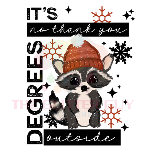 Printed Decal - No Thank You | Decals from The Glitter Guy