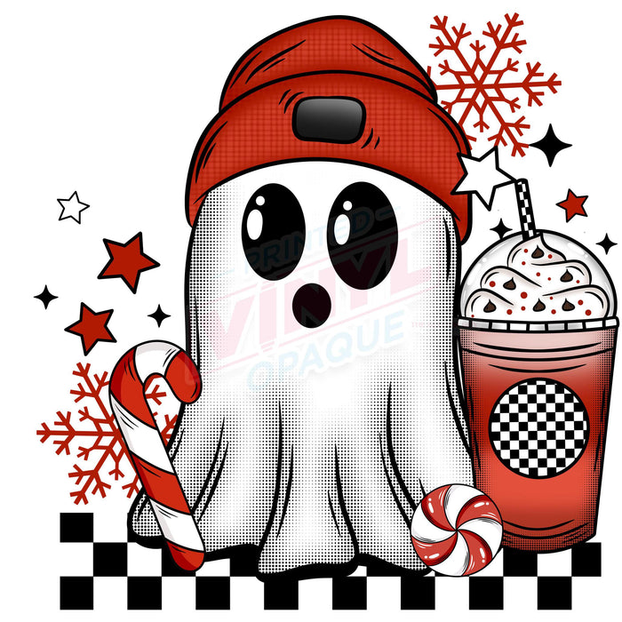 Printed Decal - Peppermint Ghostie | from The Glitter Guy
