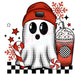 Printed Decal - Peppermint Ghostie | from The Glitter Guy