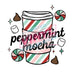 Printed Decal - Peppermint Mocha | Decals from The Glitter Guy