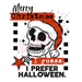 Printed Decal - Prefer Halloween | Decals from The Glitter Guy