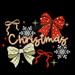Printed Decal - Pretty Christmas Bows | Decals from The Glitter Guy