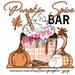 Printed Decal - Pumpkin Spice Bar | Decals from The Glitter Guy