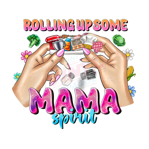 Printed Decal - Rolling Up Mama Spirit | from The Glitter Guy